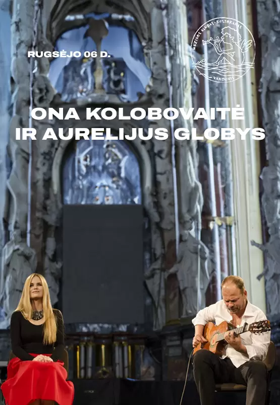 Buy tickets Ona Kolobovaitė ir Aurelijus Globys Palanga, Muzikos klubas Vandenis September 06