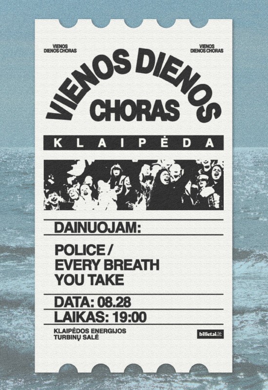 Купить билеты Vienos dienos choras Klaipėda, Klaipėdos energija Август 28