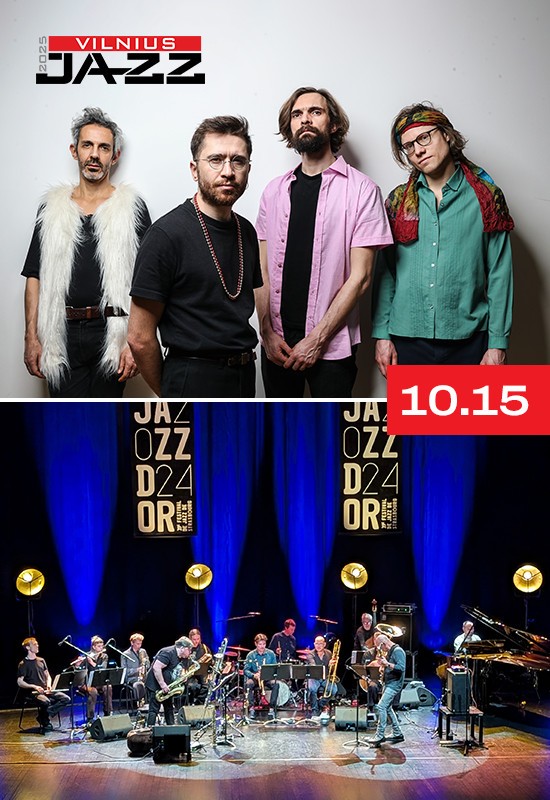 Pirkti bilietus Valentin Ceccaldi Bonbon Flamme (FR), Improdimensija Orchestra feat. Marc Ducret (LT-FR) Vilnius, Vilniaus Senasis Teatras Spalis 15