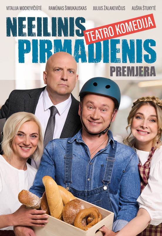 Pirkt biļetes PREMJERA | NEEILINIS PIRMADIENIS | Kaunas Kaunas, Kauno kultūros centro Girstučio padalinys Oktobris 23