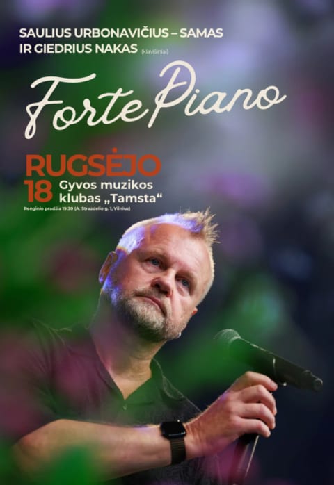 Pirkt biļetes Saulius Urbonavičius - SAMAS ir Giedrius NAKAS | 
