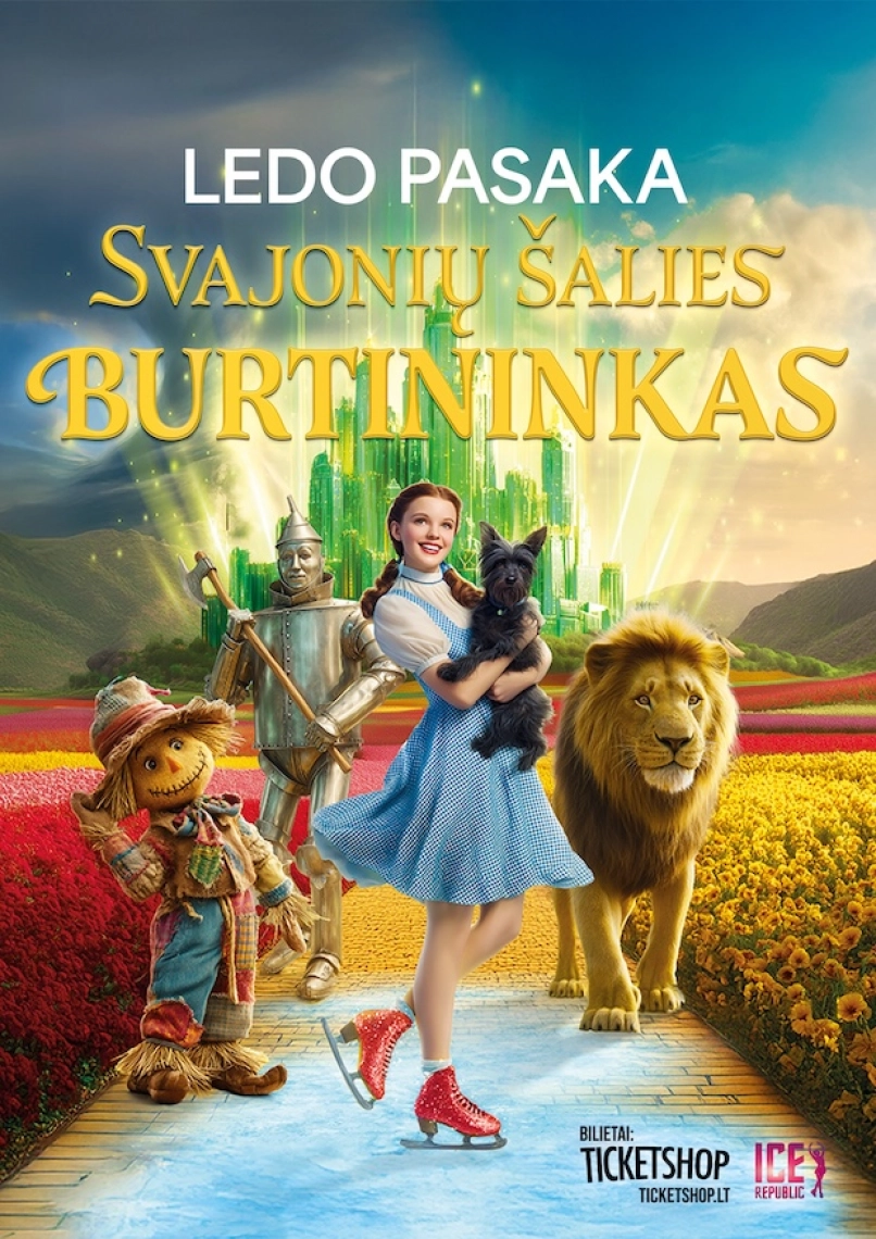 Pirkti bilietus Svajonių šalies burtininkas | Ledo pasaka | VILNIUS (RUS) Vilnius, Pramogų arena Sausis 03