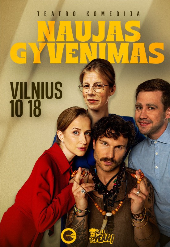 Pirkti bilietus Naujas gyvenimas (Vilnius) Vilnius, SMALA Spalis 18