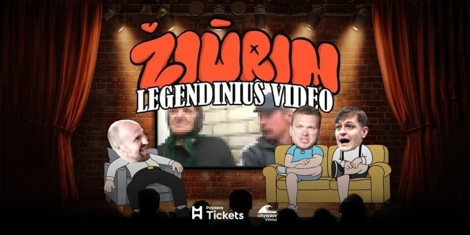 Pirkti bilietus HIPARIKAI: ŽIŪRIM LEGENDINIUS VIDEO [feat. VIKTORAS BALYKOV] Vilnius, Citywave Vilnius Spalis 25