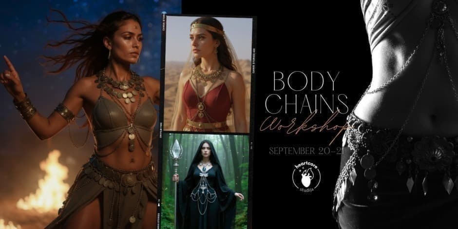 Pirkti bilietus Metal against Gravity: Exclusive Body Chain Making Workshop Vilnius, Heartcore studija Rugsėjis 20