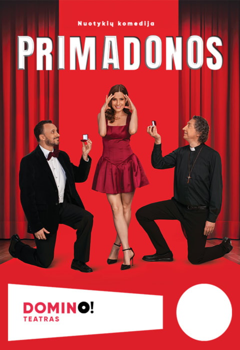 Pirkti bilietus DOMINO teatras | komedija PRIMADONOS Vilnius, DOMINO teatras Lapkritis 14