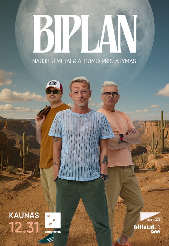 Pirkti bilietus Palydėkime senuosius su BIPLAN Kaunas, Kauno kultūros centro Girstučio padalinys Gruodis 31