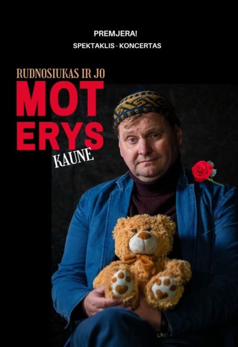 Pirkti bilietus Premjera! Rudnosiukas ir jo moterys | N-16 | Kaunas Kaunas, Kauno valstybinis lėlių teatras Lapkritis 06