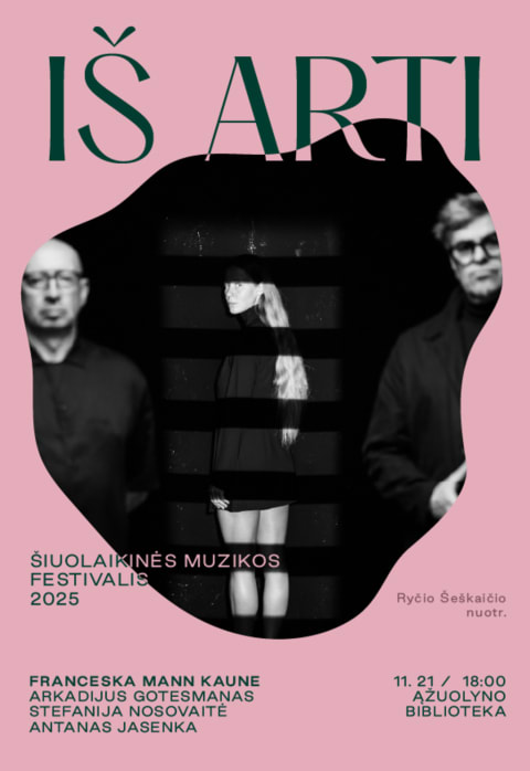 Pirkti bilietus FRANCESKA MANN KAUNE Kaunas, Ąžuolyno bibliotekos žvaigždžių salė Lapkritis 21