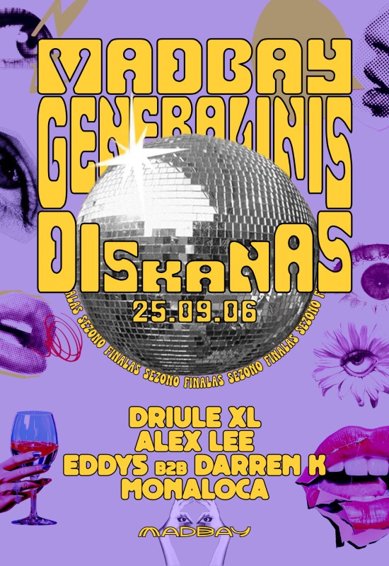 Купить билеты MADBAY  generalinis diskanas Žemgrindžiai, MADBAY vandenlenčių parkas Сентябрь 06-07