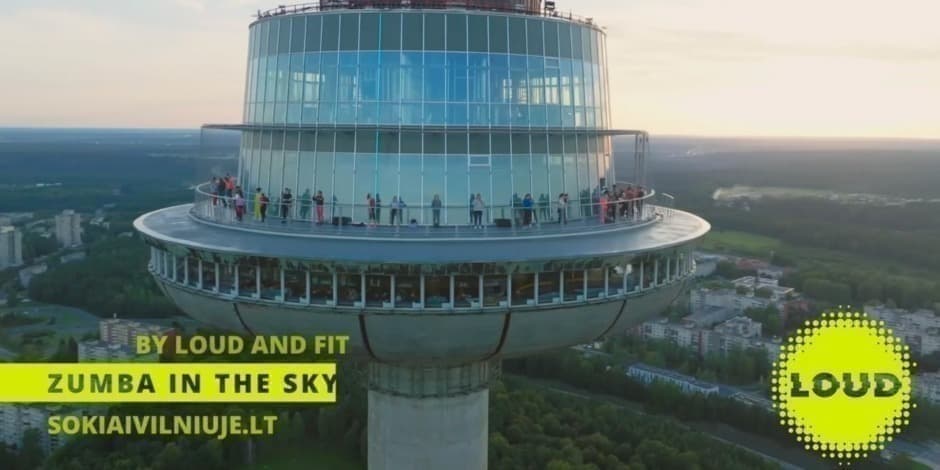Pirkti bilietus Zumba in the SKY 20:00 Vilnius, TV bokštas Rugsėjis 02