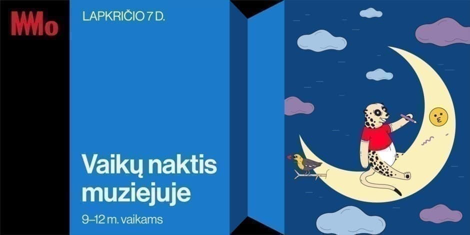 Купить билеты Vaikų naktis MO muziejuje Vilnius, MO muziejus Ноябрь 07