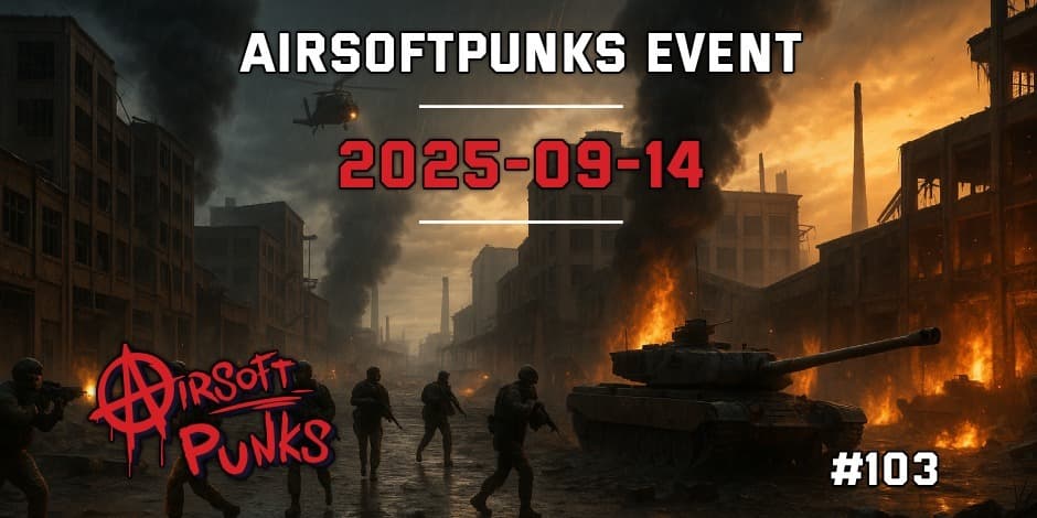 Pirkti bilietus AirsoftPunks Event #103 Vilnius, Airsoft Punks Rugsėjis 14