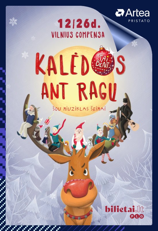 Pirkti bilietus Kalėdos ant ragų (Vilnius) Vilnius, COMPENSA koncertų salė Gruodis 26