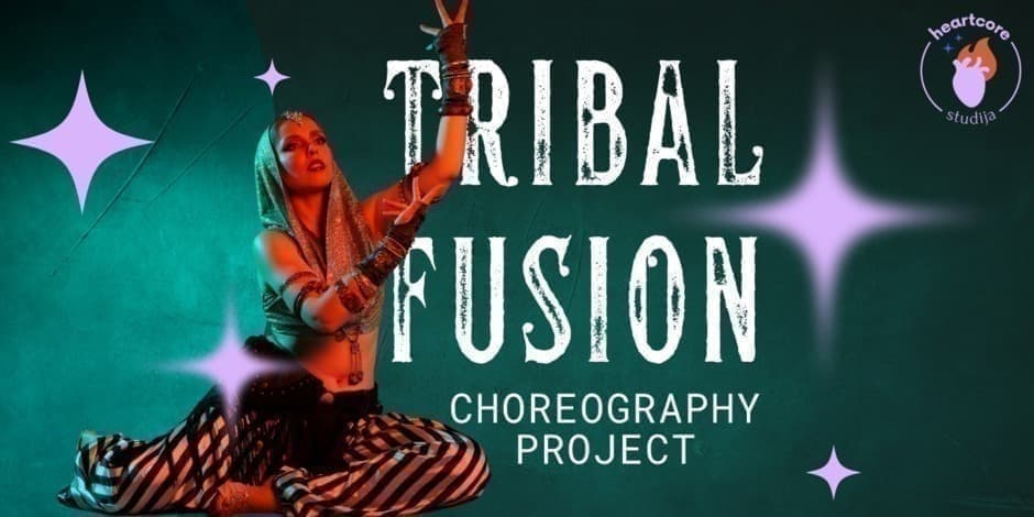 Pirkti bilietus Tribal Fusion Choreography Project with Professional Video Vilnius, Heartcore studija Rugsėjis 27