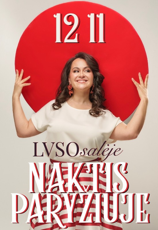 Pirkti bilietus NAKTIS PARYŽIUJE | Vilnius Vilnius, LVSO koncertų salė Gruodis 11