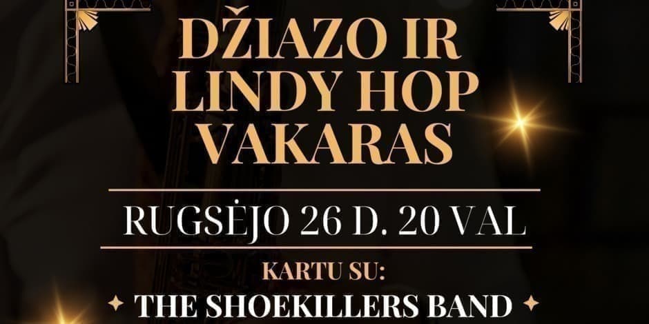 Pirkti bilietus Džiazo Vakaras! Kėdainiai, „Grėjaus namas“ Rugsėjis 26