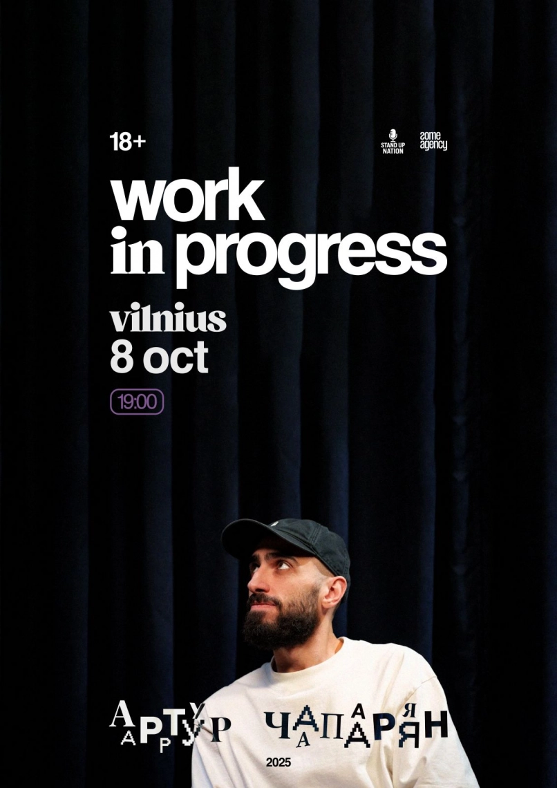 Pirkti bilietus Artur Chaparyan | work in progress | Vilnius Vilnius, Menų fabrikas LOFTAS Spalis 08