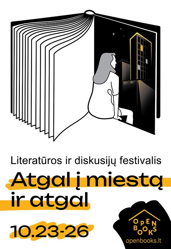 Купить билеты Festivalio OPEN BOOKS visų dienų bilietas Vilnius, Nacionalinė dailės galerija Октябрь 23-26