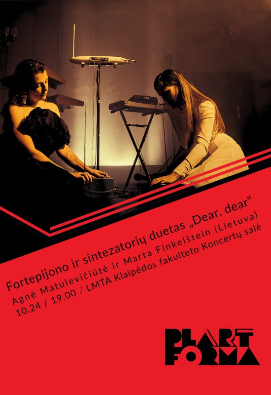 Pirkti bilietus Fortepijono ir sintezatorių duetas 