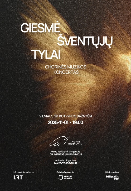 Pirkti bilietus Giesmė Šventųjų tylai Vilnius, Šv. Kotrynos bažnyčia Lapkritis 01