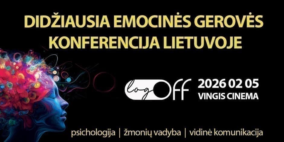 Pirkti bilietus logOFF 2026 - mental day OFF Vilnius, Forum Cinemas Vingis Vasaris 05