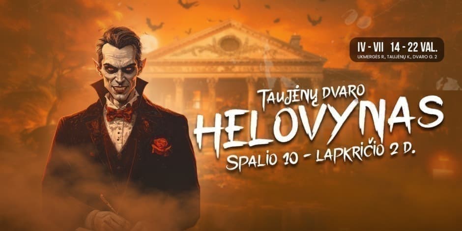Pirkti bilietus Helovynas Taujėnai, 9QW6+VC Spalis 10