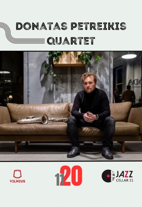 Pirkti bilietus Donatas Petreikis Quartet (LT/DK) Vilnius, Jazz Cellar 11 Lapkritis 20