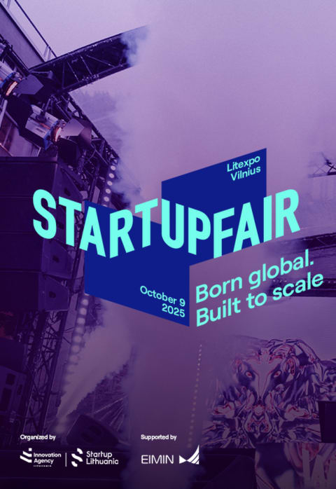 Pirkti bilietus Startup Fair 2025 Vilnius, Lietuvos parodų ir kongresų centras LITEXPO Spalis 09