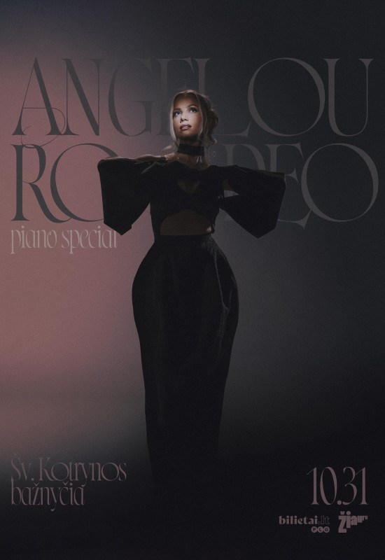 Pirkt biļetes Angelou Piano Special | RODEO | Vilnius Vilnius, Šv. Kotrynos bažnyčia Oktobris 31