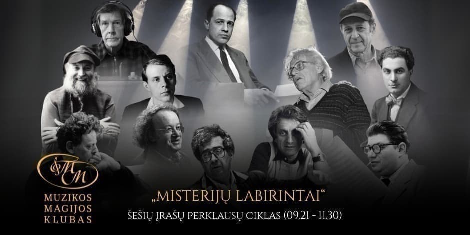 Pirkti bilietus Misterijų labirintai | įrašų perklausų ciklas Vilnius, Muzikos magijos klubas Lapkritis 30