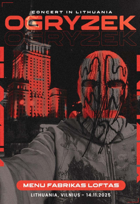 Pirkti bilietus Ogryzek | Vilnius Vilnius, Menų fabrikas LOFTAS Lapkritis 14