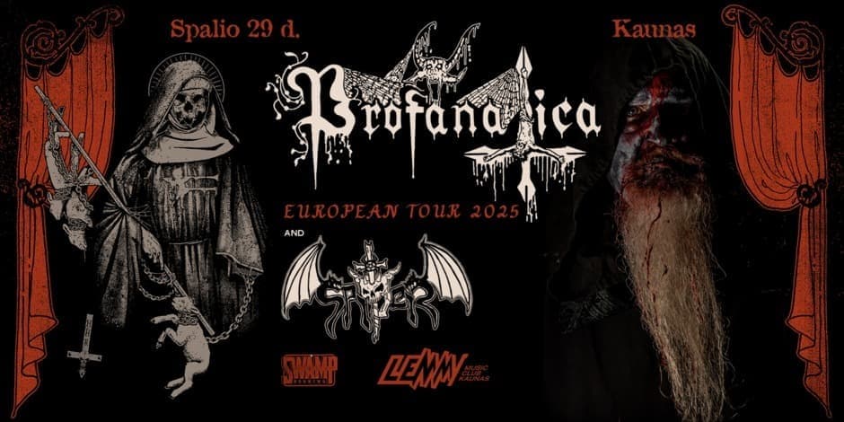 Купить билеты Profanatica (cult black metal, USA) + Spiter Kaunas, Lemmy Октябрь 29