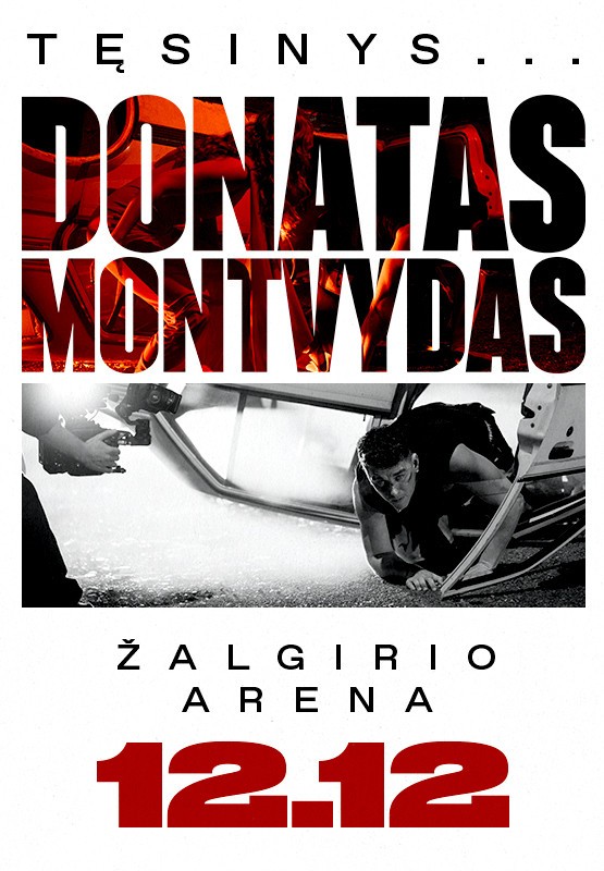 Pirkti bilietus DONATAS MONTVYDAS | TĘSINYS | KAUNAS Kaunas, Kauno Žalgirio arena Gruodis 12