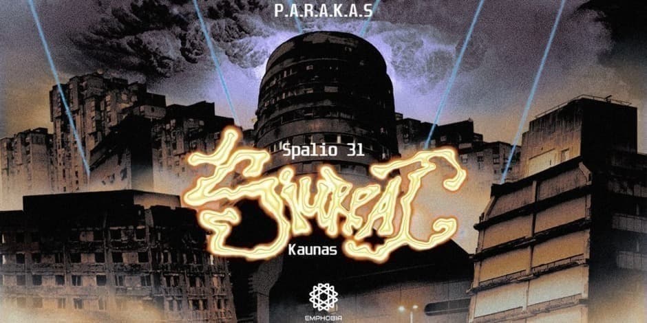 Pirkti bilietus Šiurpai Kaunas, P.A.R.A.K.A.S Spalis 31