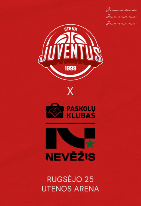 Pirkti bilietus LKL: Utenos „Juventus“ – Kėdainių „Nevėžis - Paskolų klubas“ Utena, Utenos daugiafunkcis sporto centras Rugsėjis 25