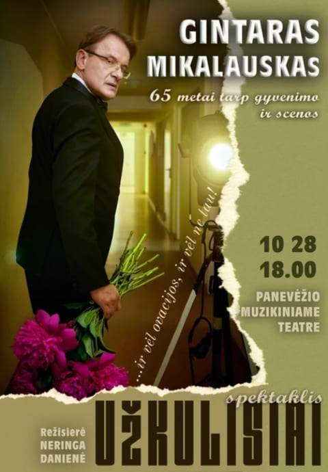 Pirkti bilietus Spektaklis „Užkulisiai“ Panevėžys, Panevėžio muzikinis teatras Spalis 28