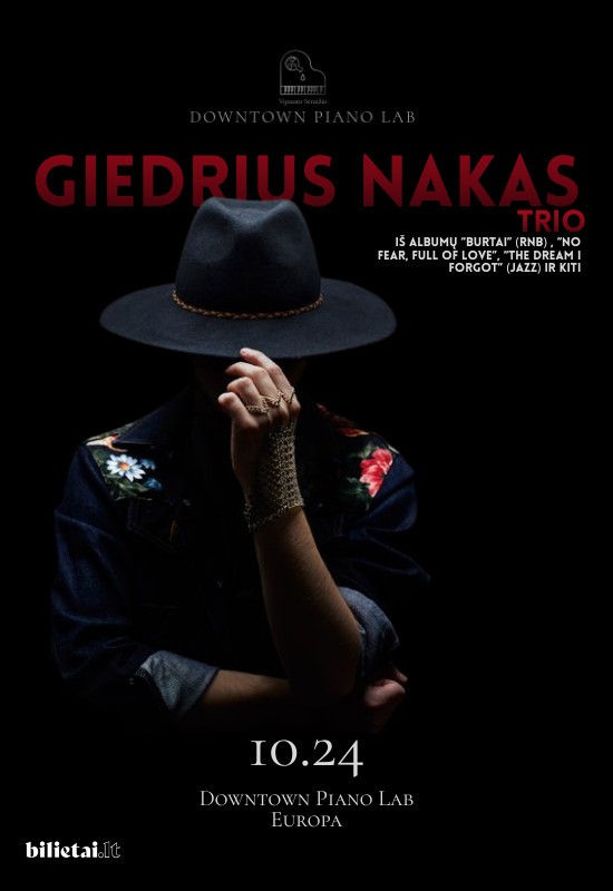 Pirkti bilietus Giedrius Nakas Trio - 