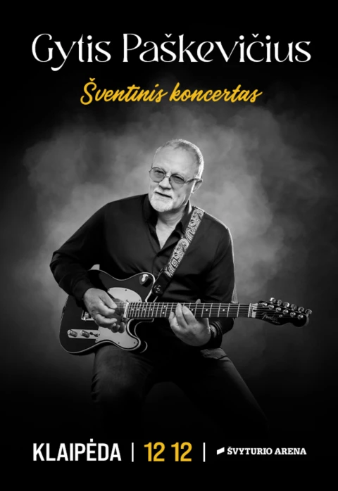 Купить билеты Gytis Paškevičius Klaipėda, Klaipėdos Švyturio arena Декабрь 12