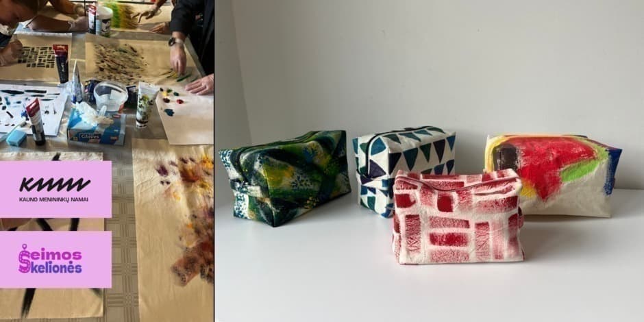 Pirkti bilietus Edukacija šeimoms: tapytos drobės transformacija į prisiminimų dėklą | KAUNAS Kaunas, Kauno menininkų namai Lapkritis 06