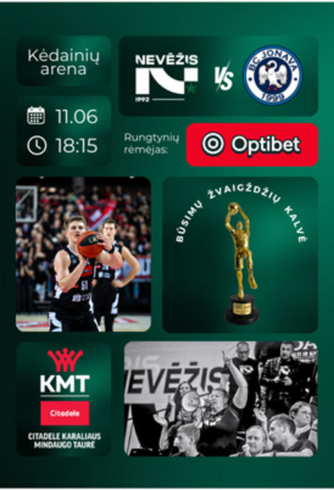 Pirkti bilietus Citadele KMT: Kėdainių „Nevėžis“ - Jonavos „Jonava“ Kėdainiai, Kėdainių arena Lapkritis 06