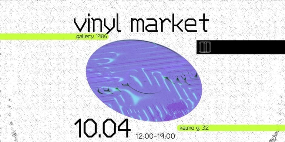 Pirkti bilietus galler 1986 :: vinyl market Vilnius, Gallery 1986 Spalis 04
