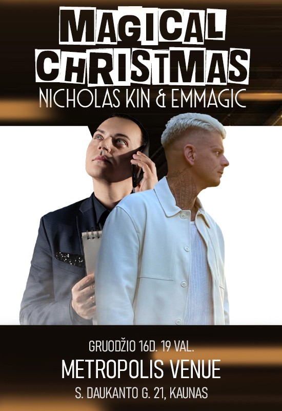 Купить билеты MAGICAL CHRISTMAS Kaunas, Metropolis venue Декабрь 16