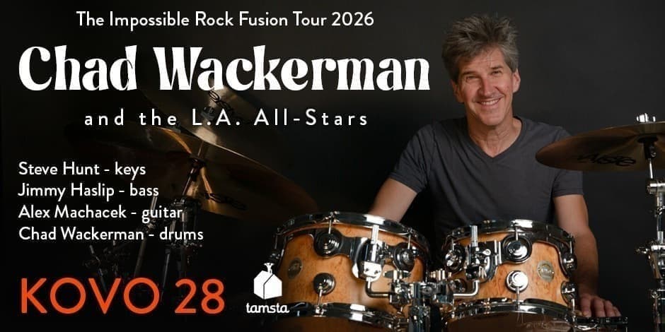 Pirkti bilietus CHAD WACKERMAN & THE L.A. ALL-STARS | TAMSTA Vilnius, TAMSTA muzikos klubas Kovas 28