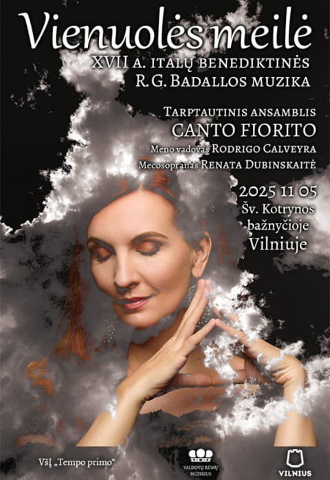 Pirkti bilietus VIENUOLĖS MEILĖ: XVII a. italų benediktinės R. G. Badallos muzika Vilnius, Šv. Kotrynos bažnyčia Lapkritis 05