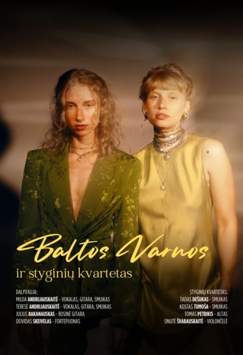Pirkti bilietus „Baltos Varnos” ir styginių kvartetas Vilnius, Šv. Kotrynos bažnyčia Gruodis 03