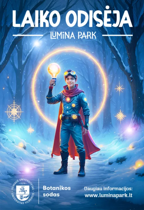 Pirkti bilietus LUMINA parkas | Vilnius Vilnius, Vilniaus universiteto botanikos sodas Gruodis 13