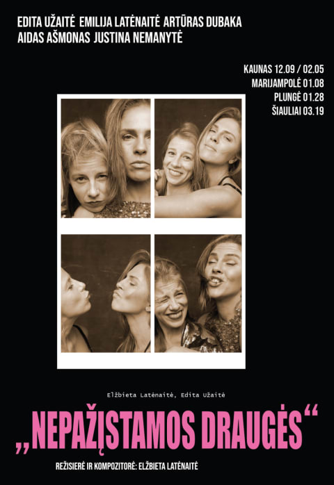 Pirkti bilietus Spektaklis „Nepažįstamos draugės“ Marijampolė, Marijampolės dramos teatras Sausis 08