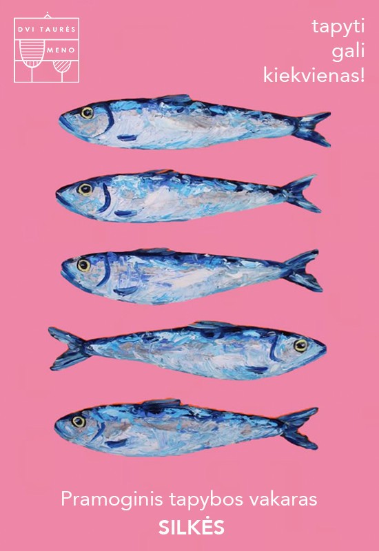 Pirkti bilietus Tapybos vakaras: Silkės Vilnius, Dvi taurės meno tapybos studija - dvaras Lapkritis 29