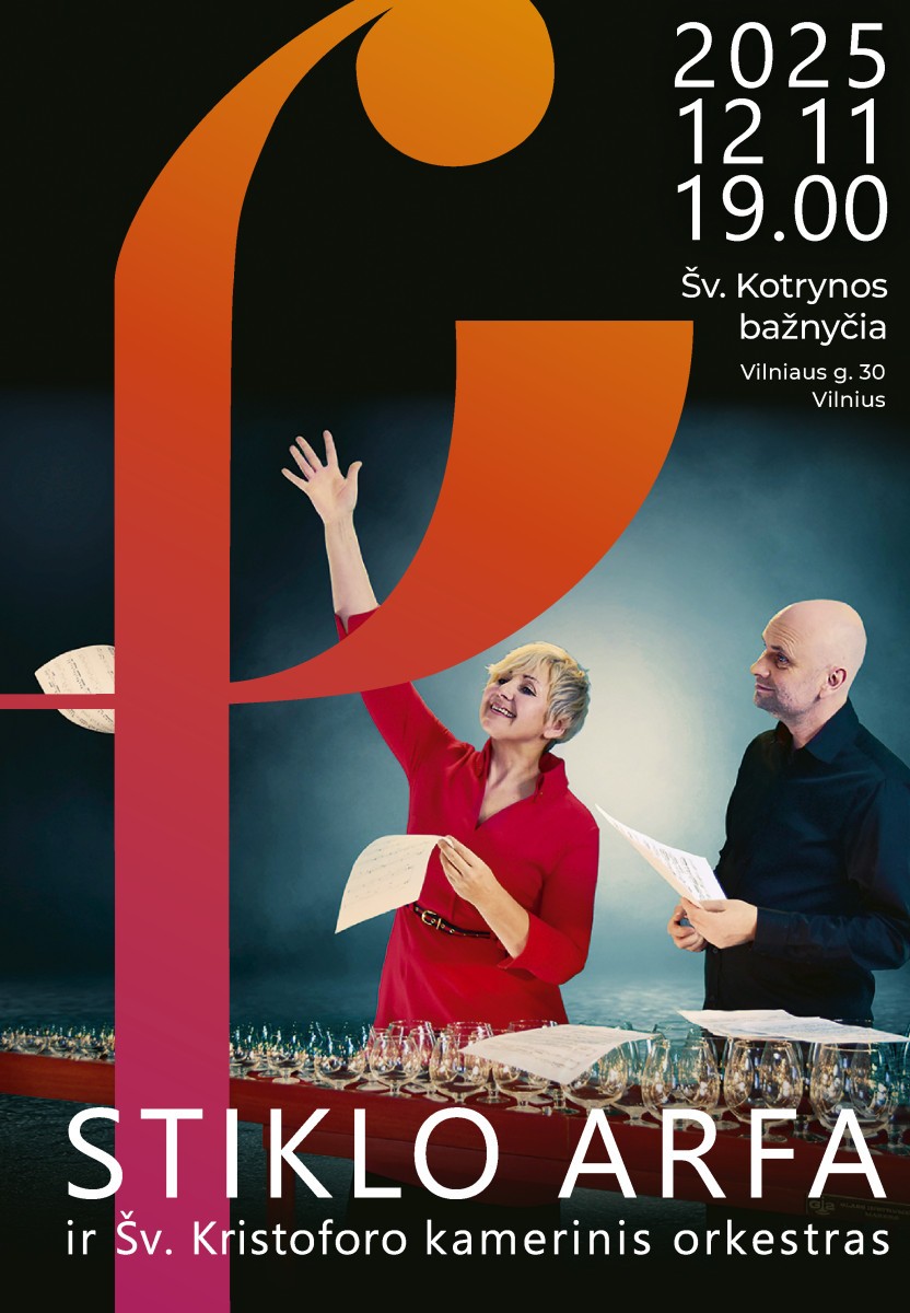 Buy tickets STIKLO ARFA IR ŠV. KRISTOFORO KAMERINIS ORKESTRAS Vilnius, Šv. Kotrynos bažnyčia December 11